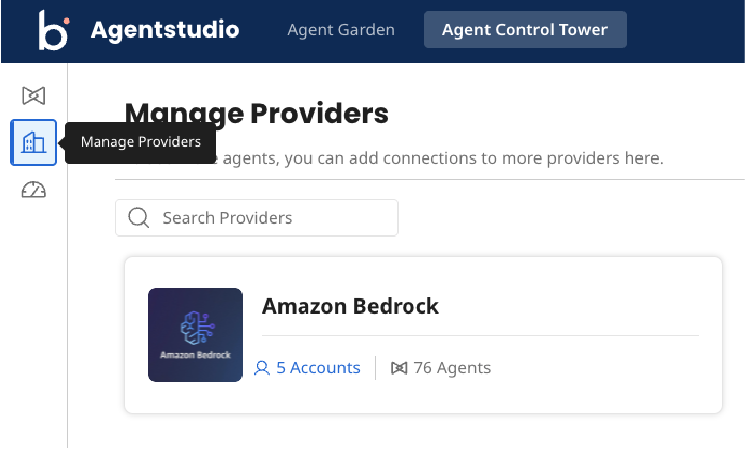 Manage Providers
