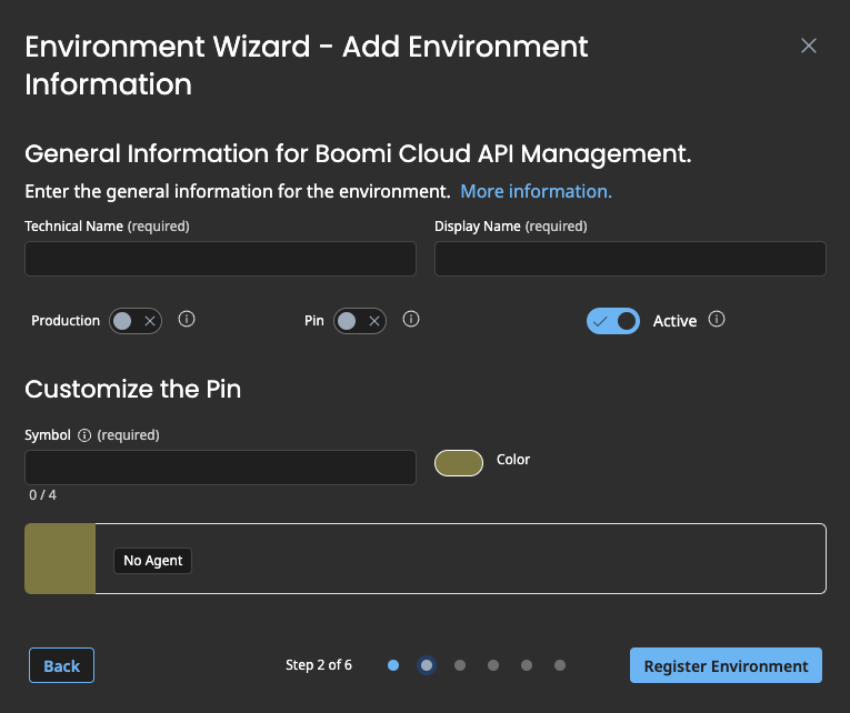 How to - Environment Wizard - Add env information