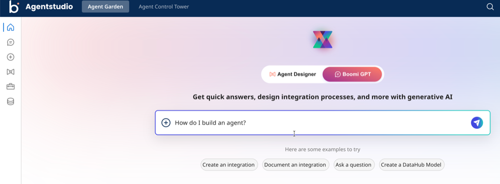 screenshot of Boomi GPT and prompt