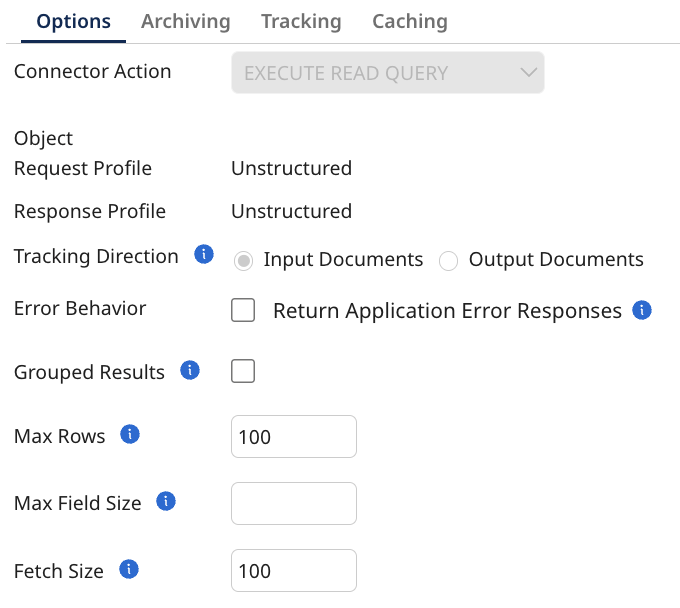 Execute Read operation