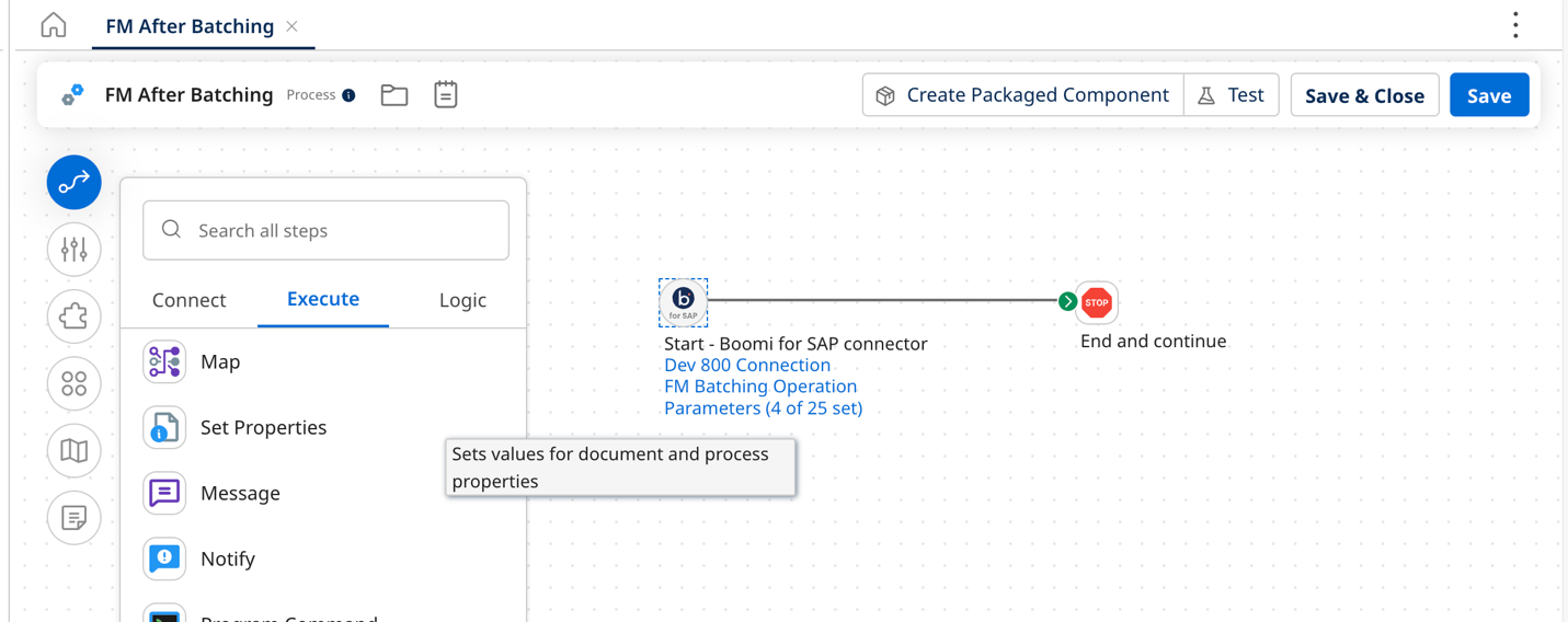 Boomi for SAP connector